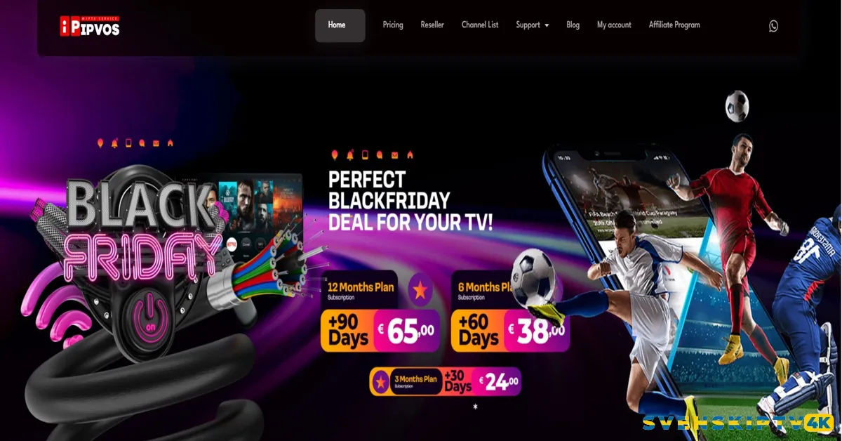 Bästa IPTV Filmkanaler: Upplev IPTV Streaming Film i 4K Kvalitet | Premium Kanaler & Abonnemang